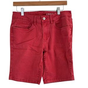 Izod | Slim fit flat front shorts